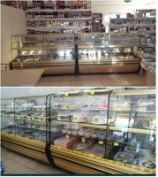 OFERTA VITRINA COFETARIE Marca COLD - POLONIA - Geam bombat - Second Hand