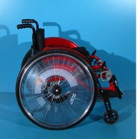 Scaun cu rotile activ din aluminiu - 4