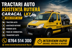 Tractari Auto si Asistenta Rutiera LKY 24/7  | Interventii Rapide Caracal, Olt