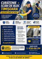 Servicii de curățenie pentru scări de bloc și Asociații de Proprietari – Săcălaz Timiș