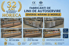 Autoservire LINIE Vitrine BAIN MARIE /RECI -HORECA BUCURESTI - 2