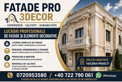 Lucrari profesionale de fatade si elemente decorative pentru constructii - fatadepro.com