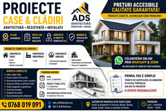 Proiecte Case, DTAC, Proiect Tehnic, Arhitect și Rezistență | Vrancea & România