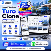 Enterprise Features, Startup Price: Car Sharing Platform Script by Zipprr