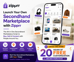 LAUNCH a Fully-Loaded Used Goods Marketplace in Days with Zipprr's $490 Script